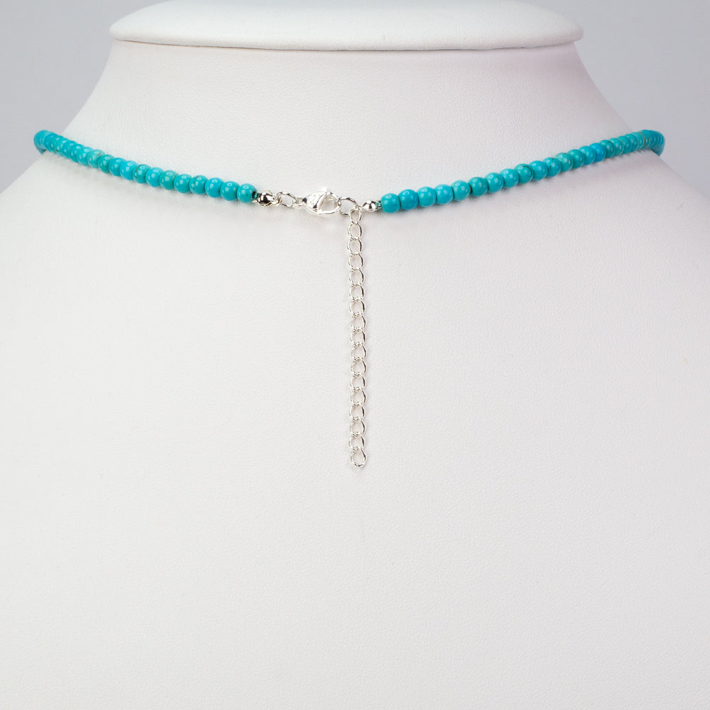 Ezüst Nyaklánc Türkizzel