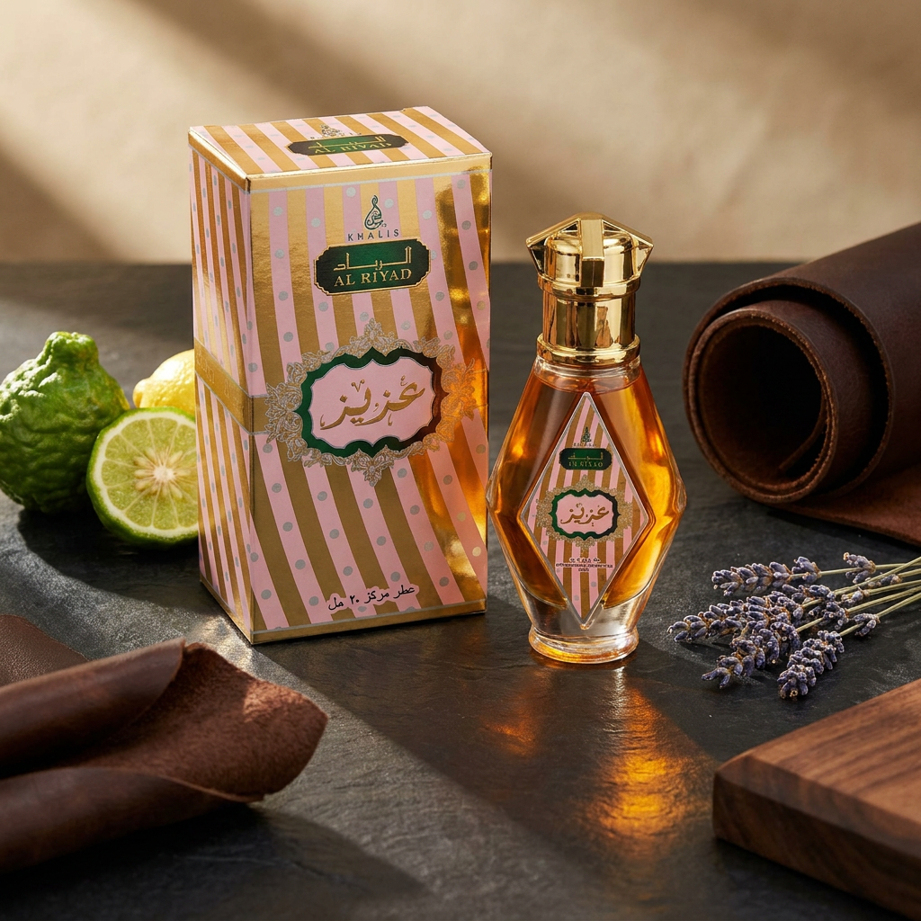 Aziz Al Riyad koncentrált parfümolaj 20 ml – citrusos-aromás férfi illat