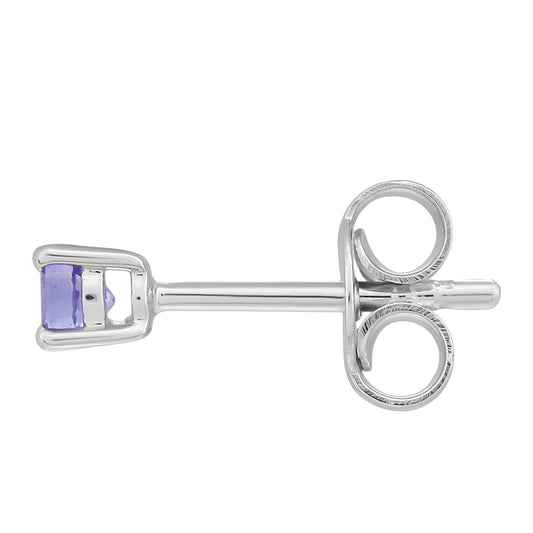 Ezüst Fülbevaló "AAA" Osztályú Tanzanittal