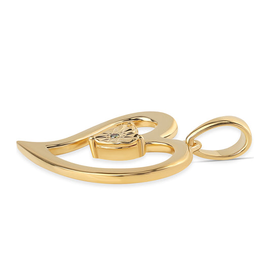 Arannyal Bevont Ezüst Medál Zöld Gyémánttal