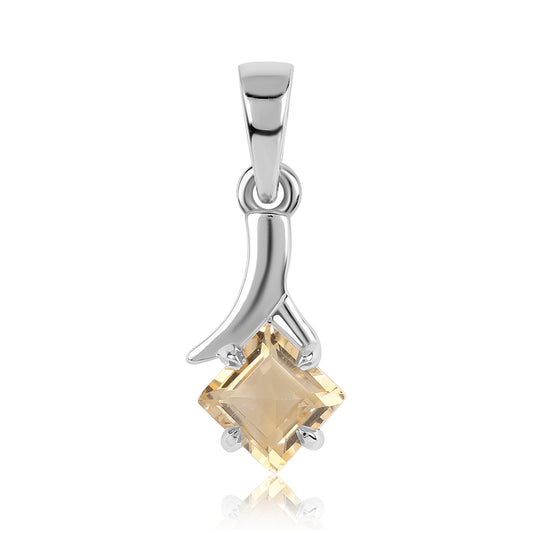 Ezüst Medál "AA" Osztályú Brazíliai Citrinnel