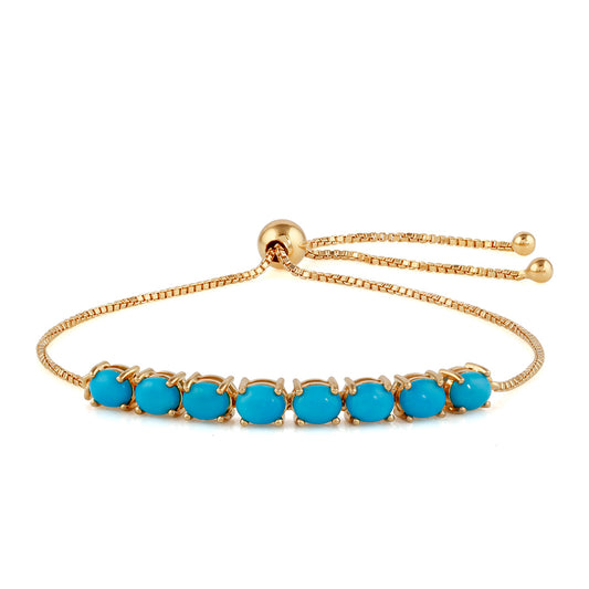 Arannyal Bevont Ezüst Karkötő Csipkerózsika Türkizzel
