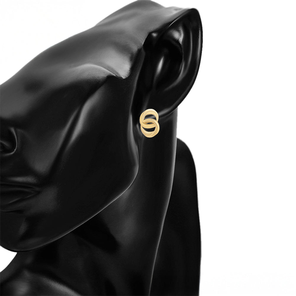 Arany tónusú Emporia Ötvözetű Fülbevaló