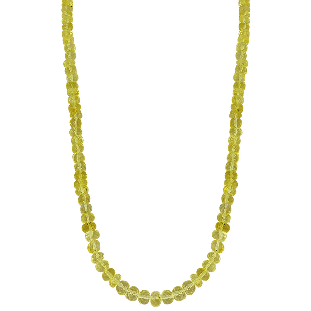 Ezüst Nyaklánc Ural Citrinnel