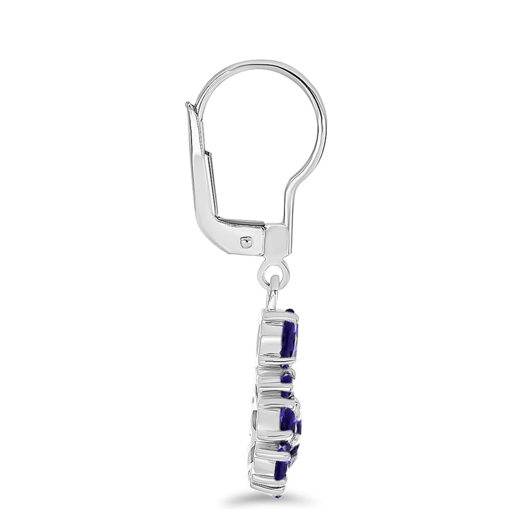 Ezüst Fülbevaló Iolittal