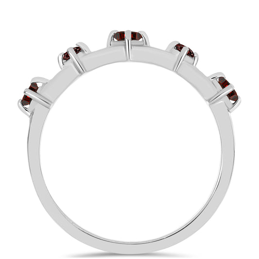 Ezüst Gyűrű Barton Gránáttal