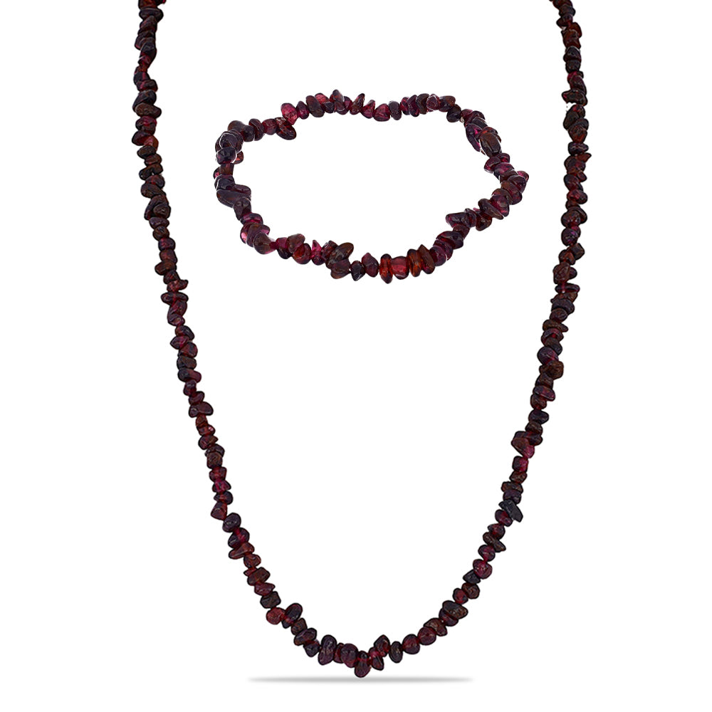 Nugget Szett Barton Gránáttal ( Nyaklánc+Karkötő )