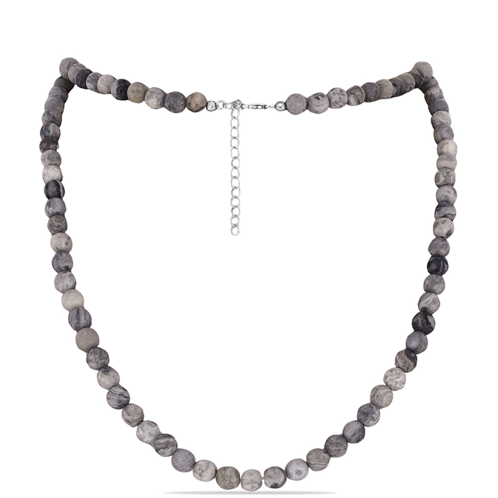 Ezüst Nyaklánc Picasso Jáspissal