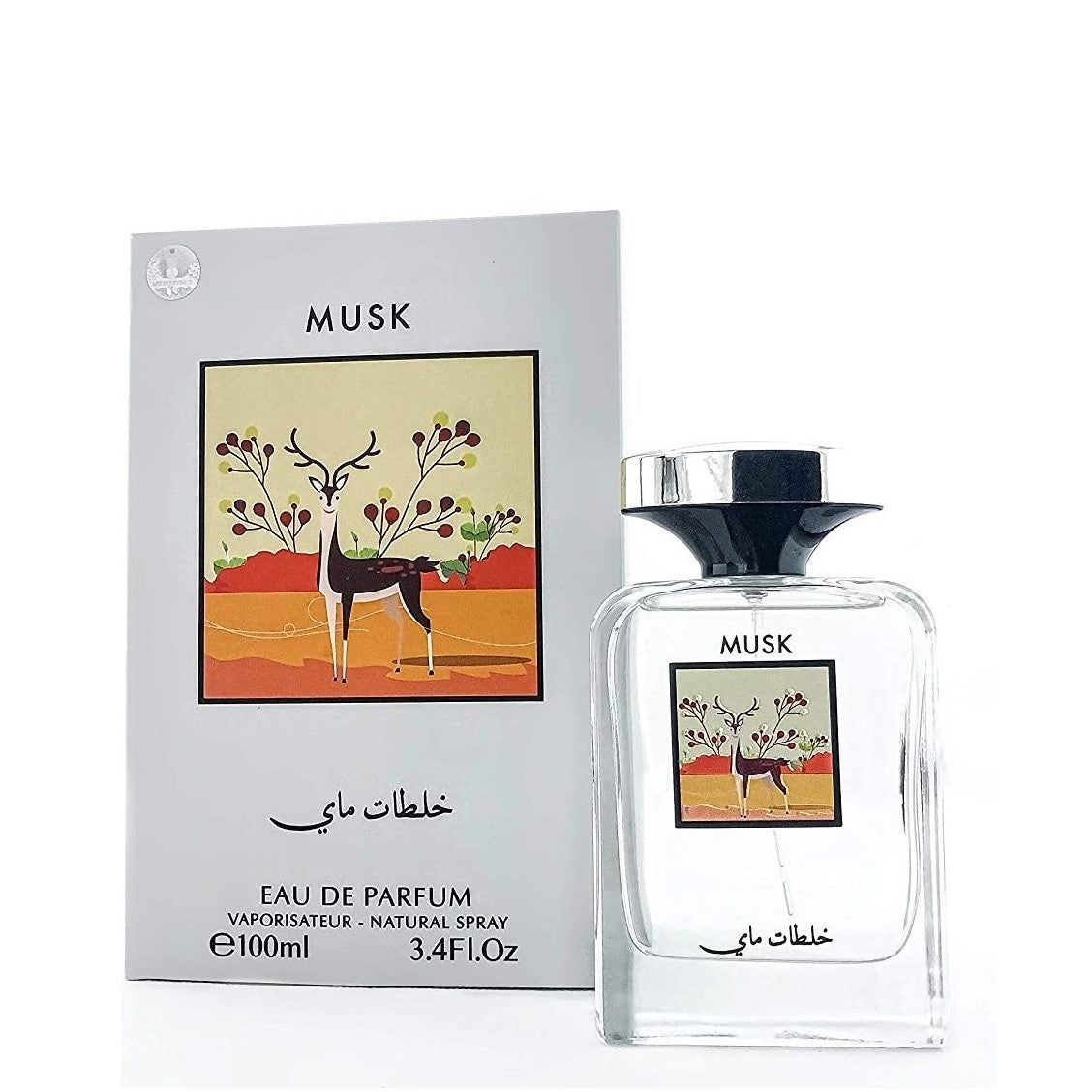 100 ml Eau de Perfume Musk Fűszeres Fás Illat Férfiaknak és Nőknek