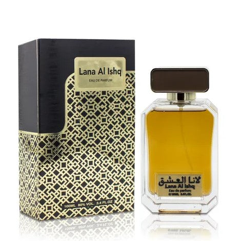 100 ml Eau de Parfum LANA AL ISHQ Keleti Fás Illat Férfiaknak