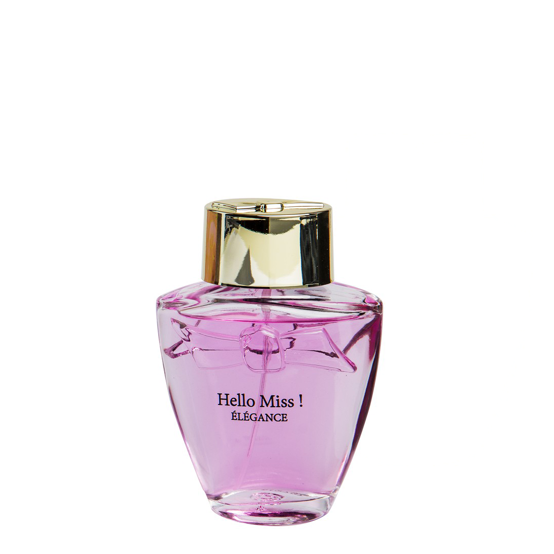 100 ml Eau de Parfum "Hello Miss! Elégance" Virágos - Gyümölcsös Illat Nőknek
