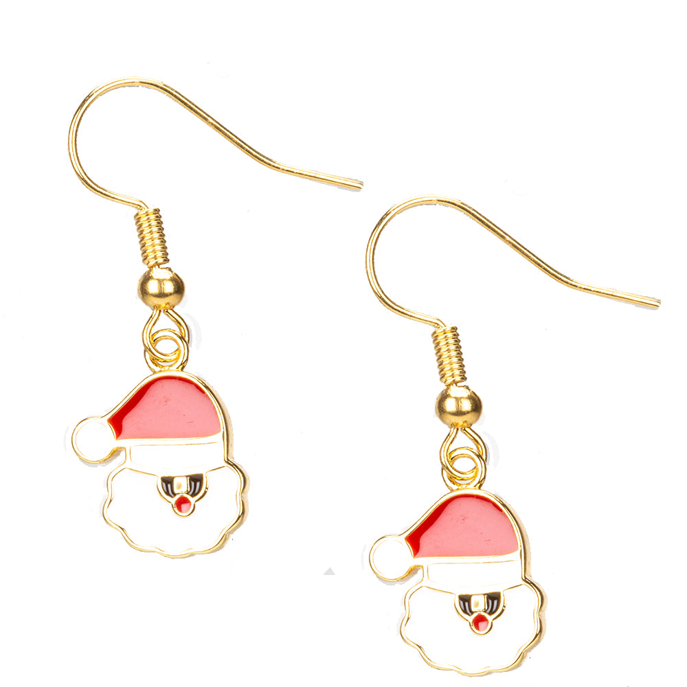 Arany tónusú Emporia Ötvözetű Szett Vörös Emporia® Kristállyal ( Nyaklánc+Fülbevaló+Medál )