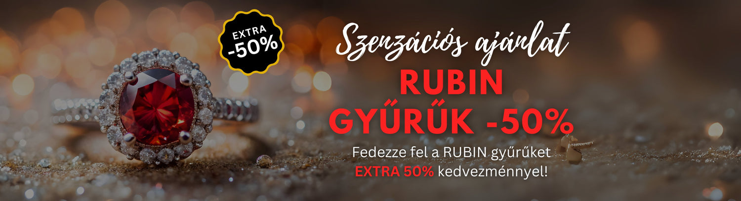 Rubin gyűrűk