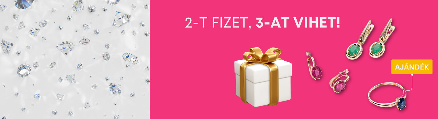 2+1 🎁 Drágaköves Ékszerek