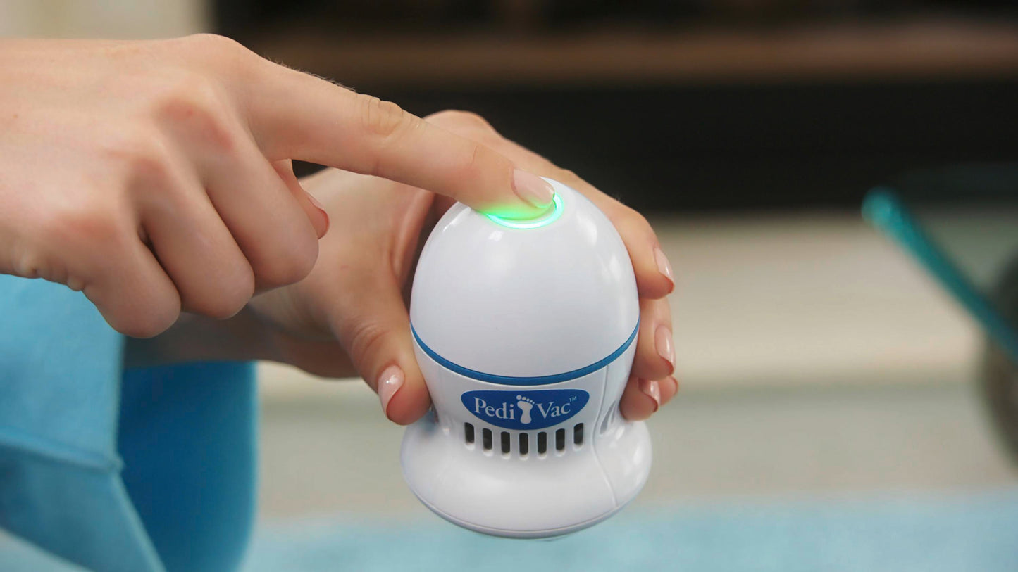 PediVac bőrkeményedés-eltávolító elszívó funkcióval