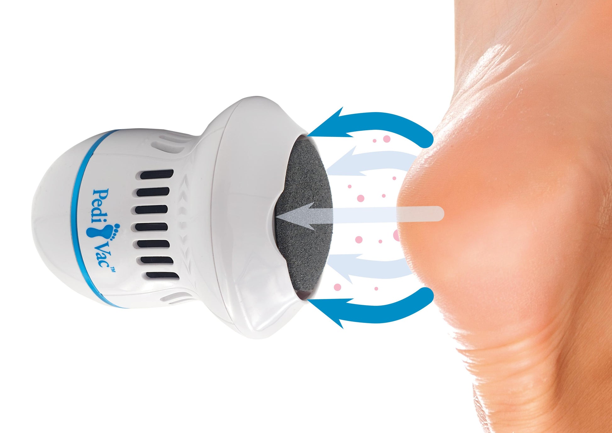PediVac bőrkeményedés-eltávolító elszívó funkcióval 11 