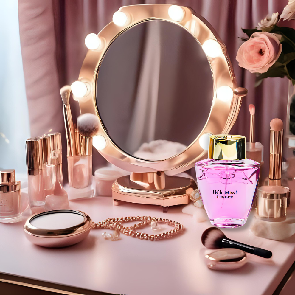 100 ml Eau de Parfum "Hello Miss! Elégance" Virágos - Gyümölcsös Illat Nőknek 5 