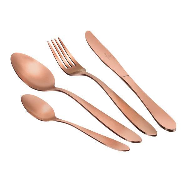 Berlinger Haus 24 db-os Evőeszköz Készlet Metallic Line, Rosegold Edition