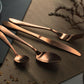 Berlinger Haus 24 db-os Evőeszköz Készlet Metallic Line, Rosegold Edition