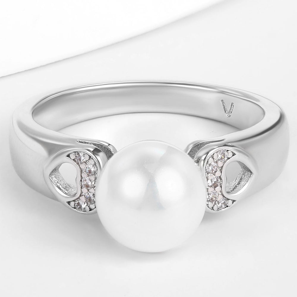 Arany tónusú Emporia Ötvözetű Gyűrű Fehér Emporia® Kristállyal 1 