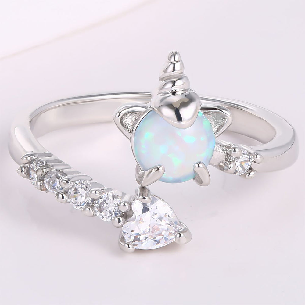 Arany tónusú Emporia Ötvözetű Gyűrű Fehér Emporia® Kristállyal