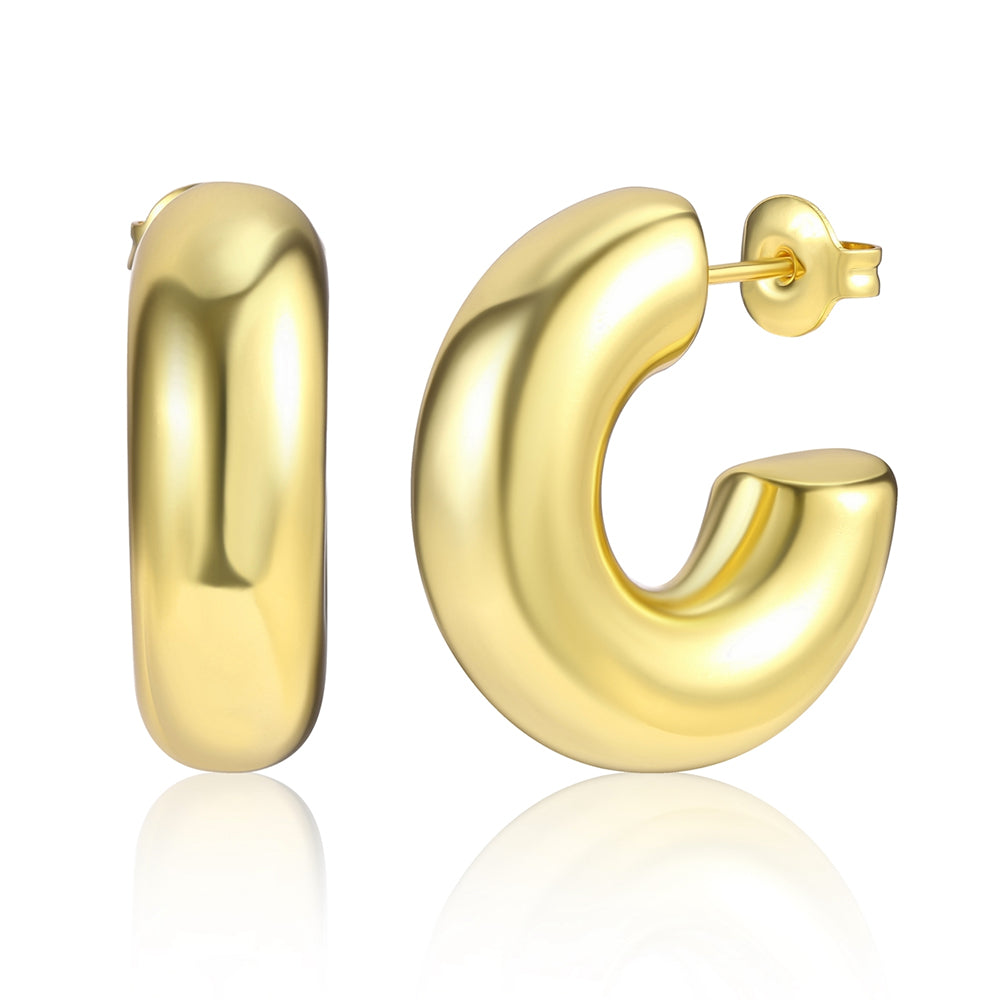 Arany tónusú Emporia Ötvözetű Fülbevaló 1 