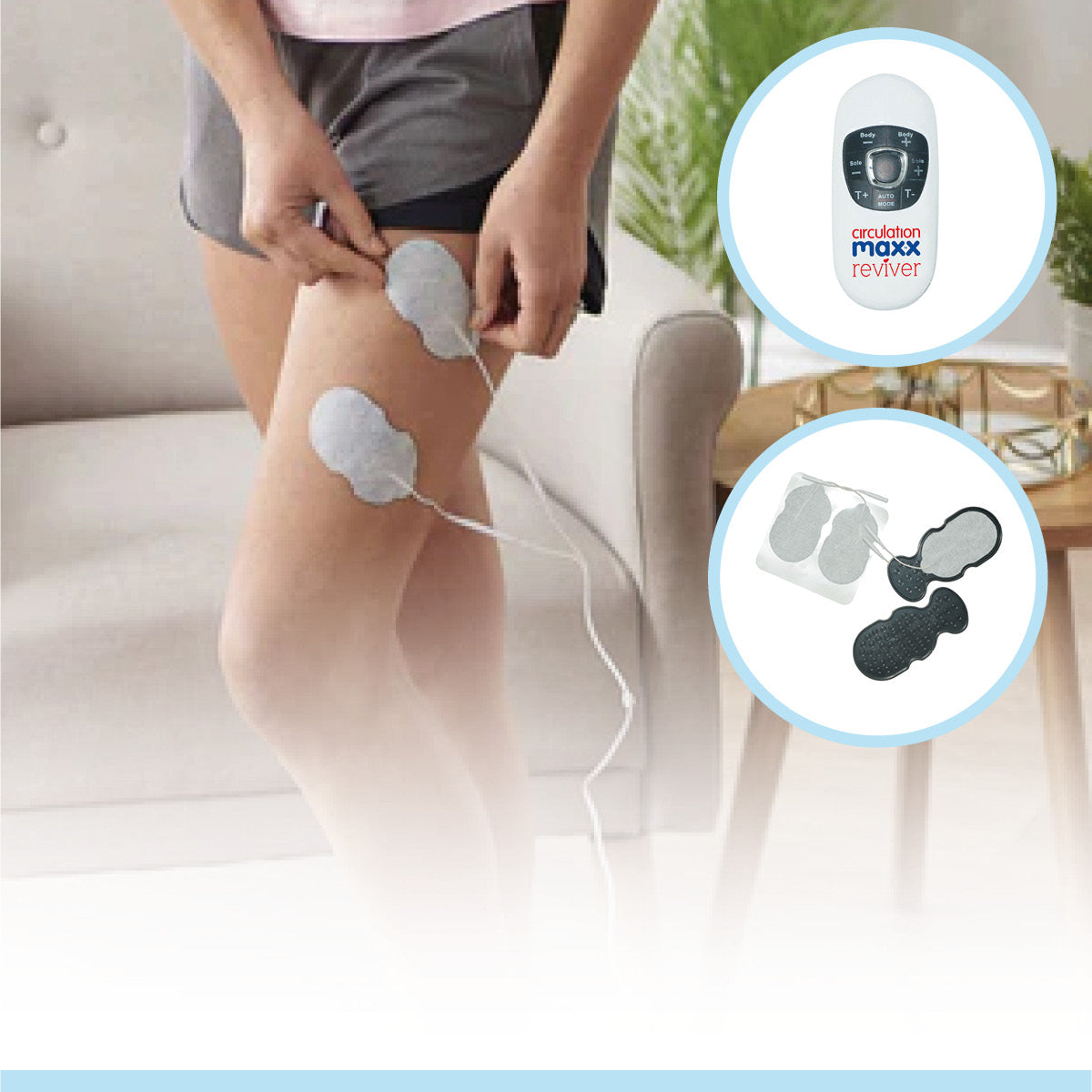 Circulation Maxx Reviver elektromos láb- és teststimulátor 8 