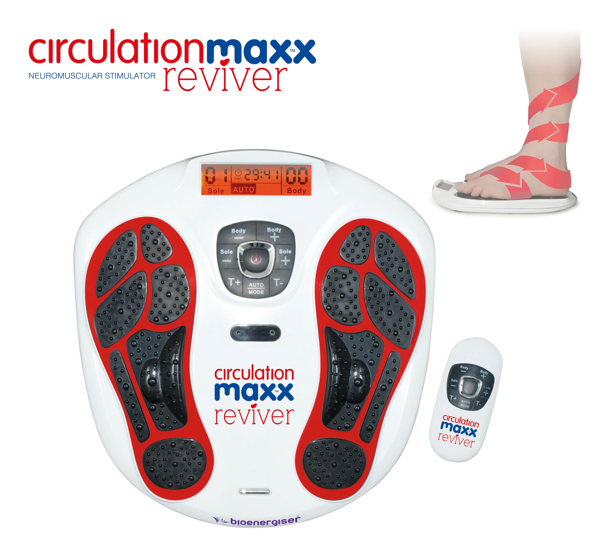 Circulation Maxx Reviver elektromos láb- és teststimulátor 2 