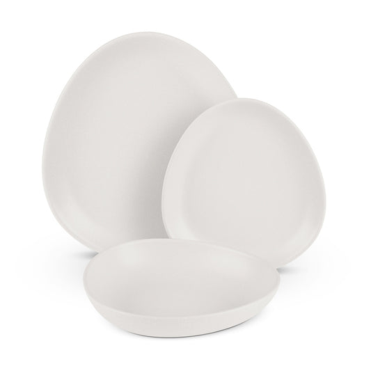 Berlinger Haus 18 részes tányérkészlet – Matt krém