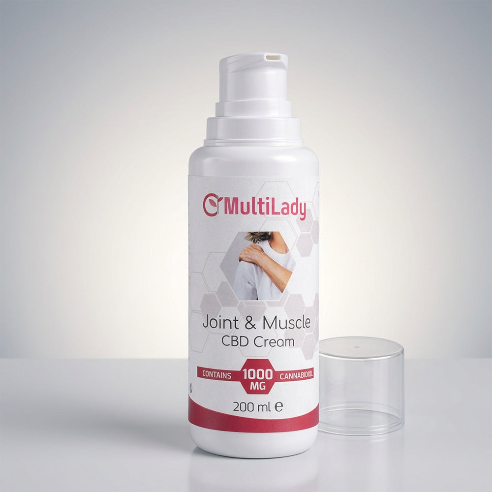 MultiLady CBD ízületi és izomkrém 1000 mg – 200 ml 4 