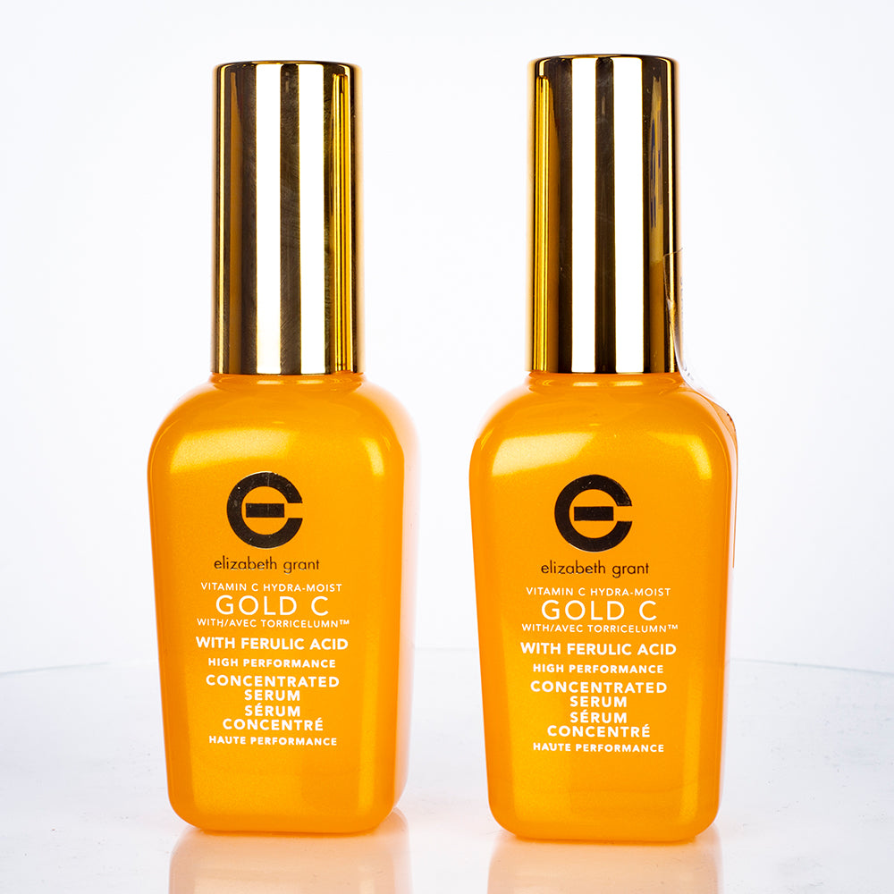 Elizabeth Grant Vitamin C Hydra-Moist Gold C Szérum 1+1 AJÁNDÉK (2 × 45 ml) 1 