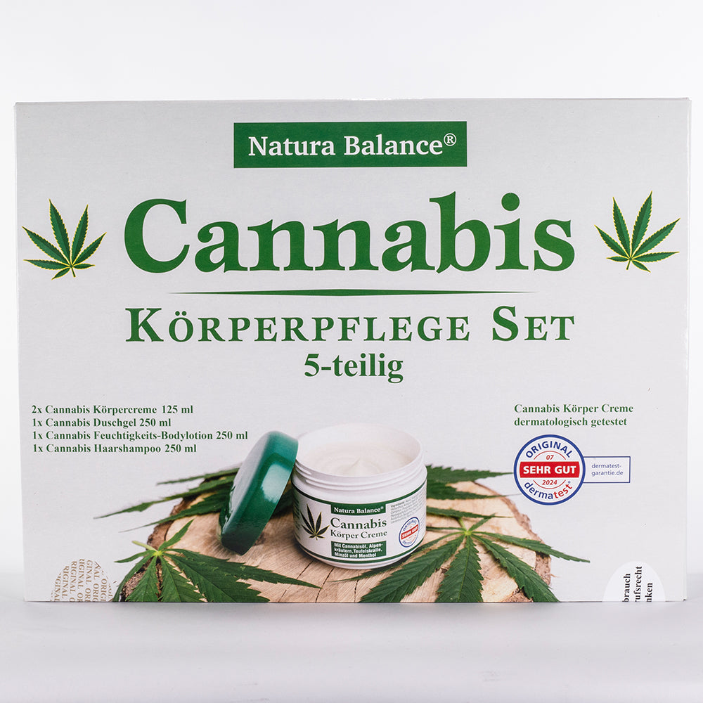 Natura Balance Cannabis Kozmetikai Szett – 5 részes 4 