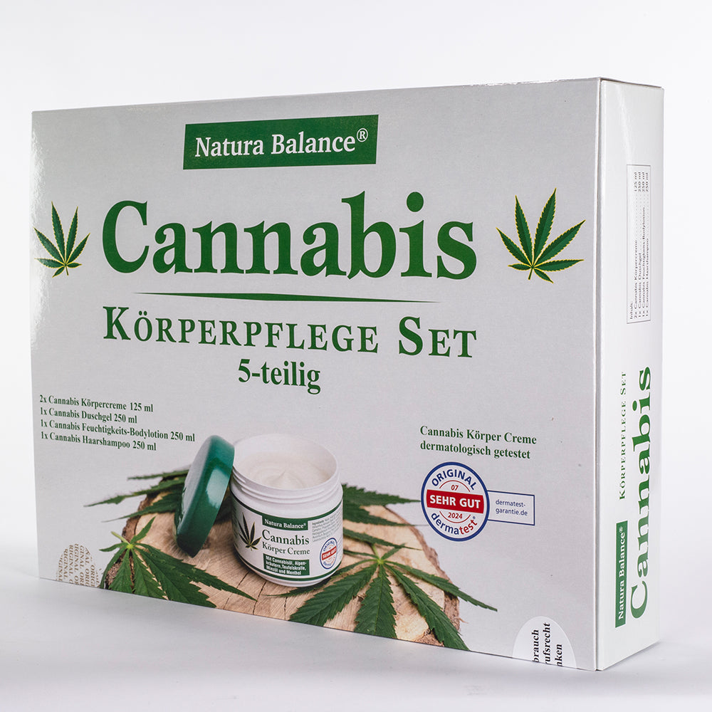 Natura Balance Cannabis Kozmetikai Szett – 5 részes 5 