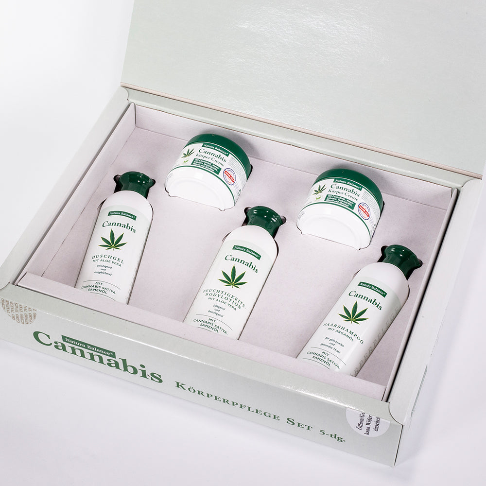 Natura Balance Cannabis Kozmetikai Szett – 5 részes 12 