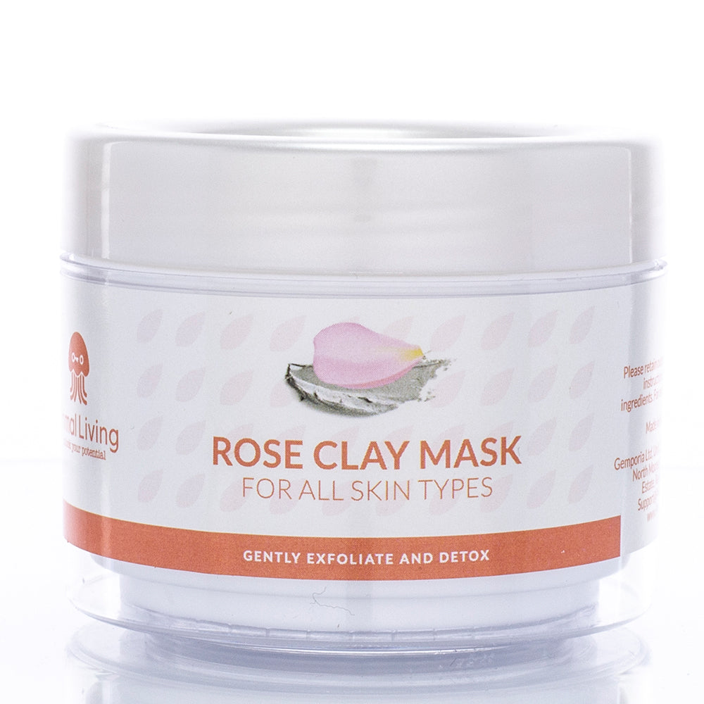 TERMÉSZETES AGYAGMASZK - RÓZSA (100ML)