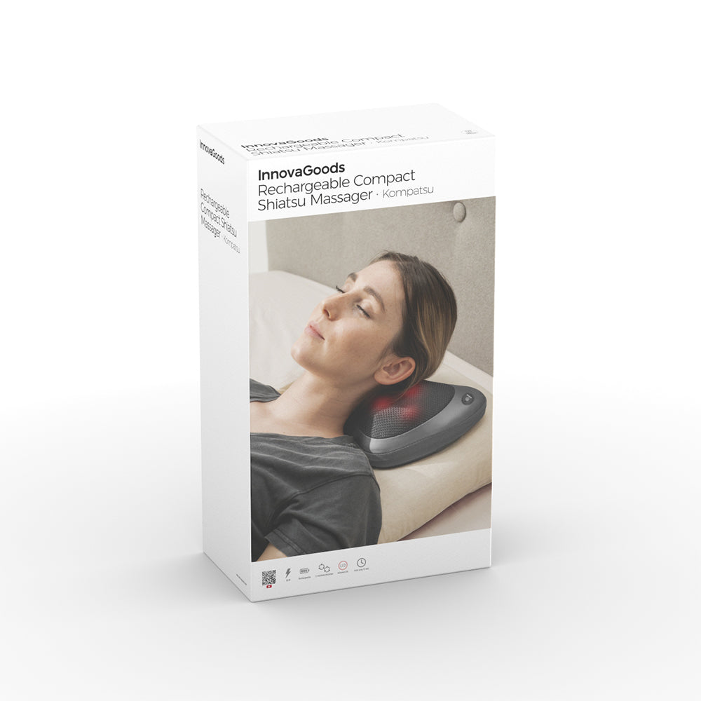 Újratölthető kompakt shiatsu testmasszírozó 9 