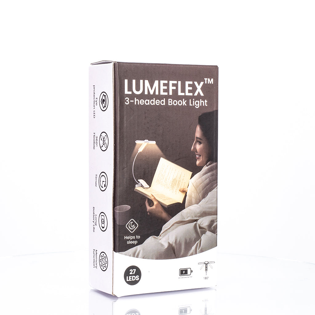 LumeFlex 3 Fejű Olvasólámpa 2 