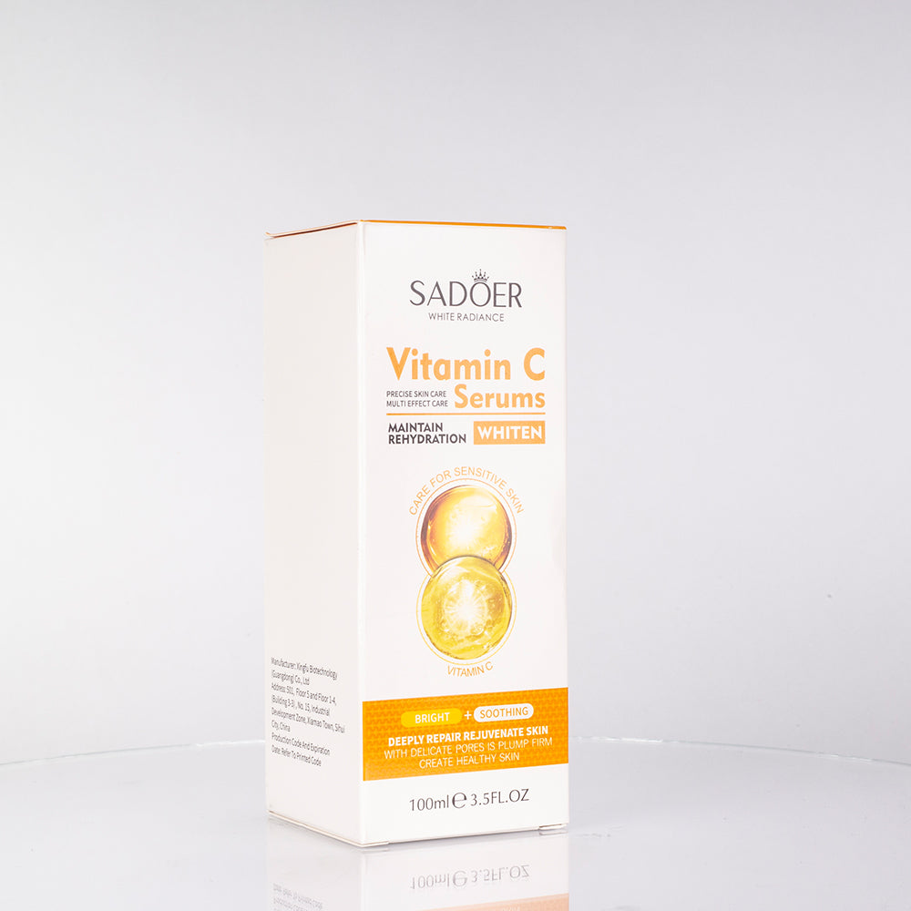 SADOER C-vitaminos hidratáló és bőrtónus-egységesítő arcszérum