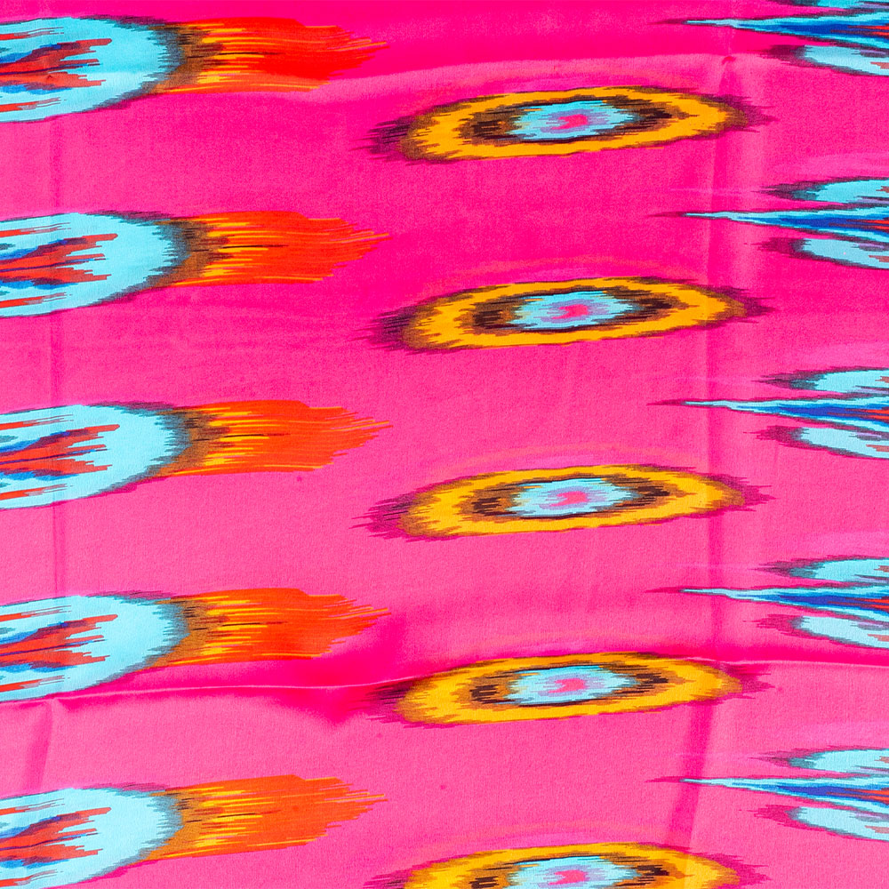 Páva Prizma Sál, 85 X 180 Cm, Rózsaszín, 100% Vegán Selyem