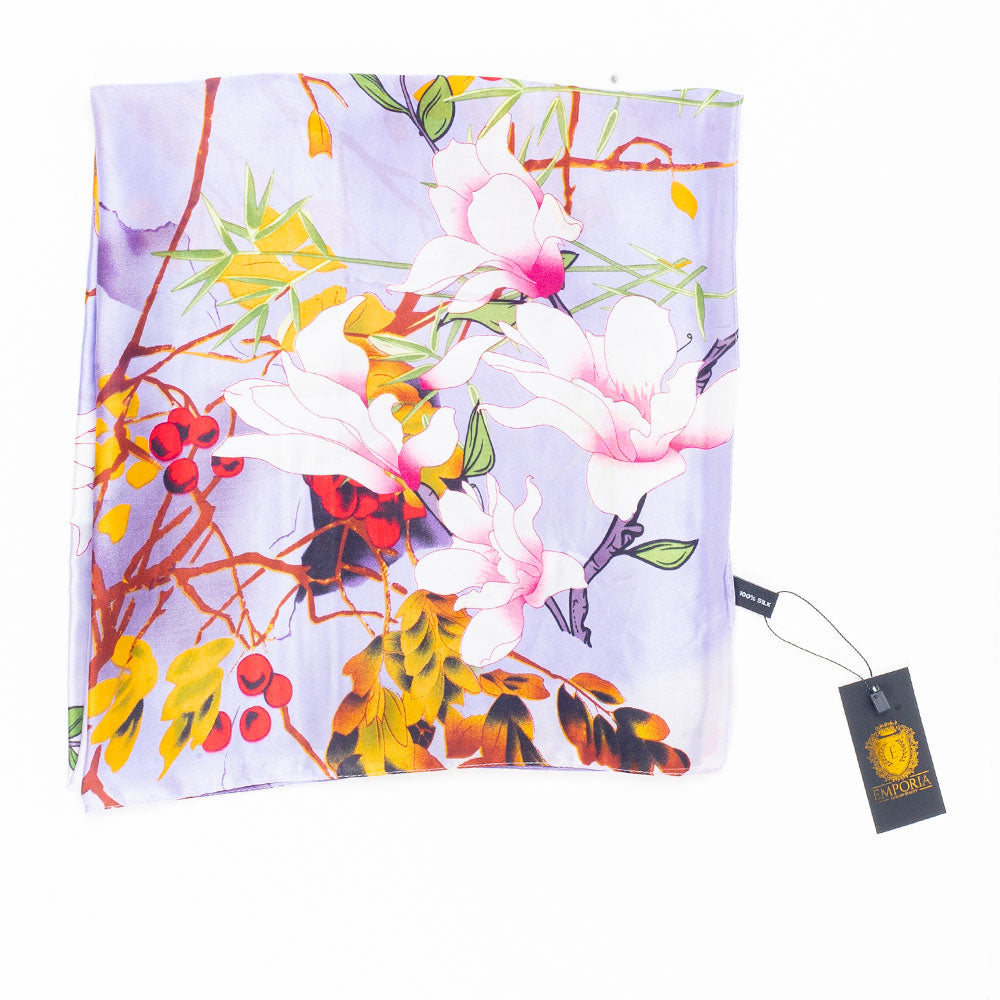 Éden Kincse Sál, 85 X 180 Cm, Orgonalila, 100% Vegán Selyem