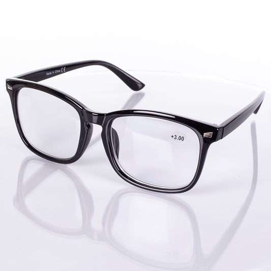 Emporia Multifocus Reading Glasses, Flexible power range: from 0.5 to 3, Black