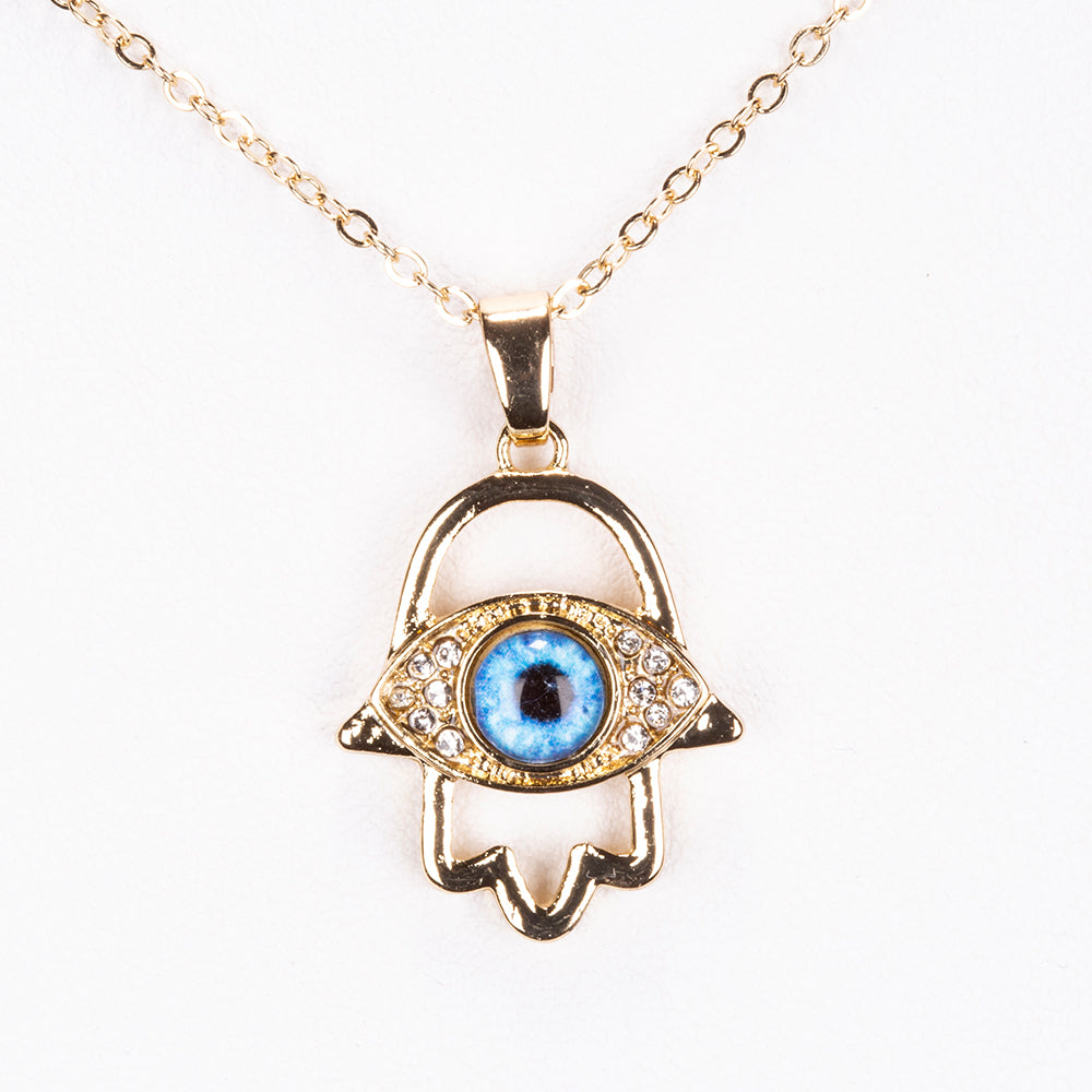 Arany tónusú Emporia Ötvözetű Nyaklánc Tűzzománccal 1 