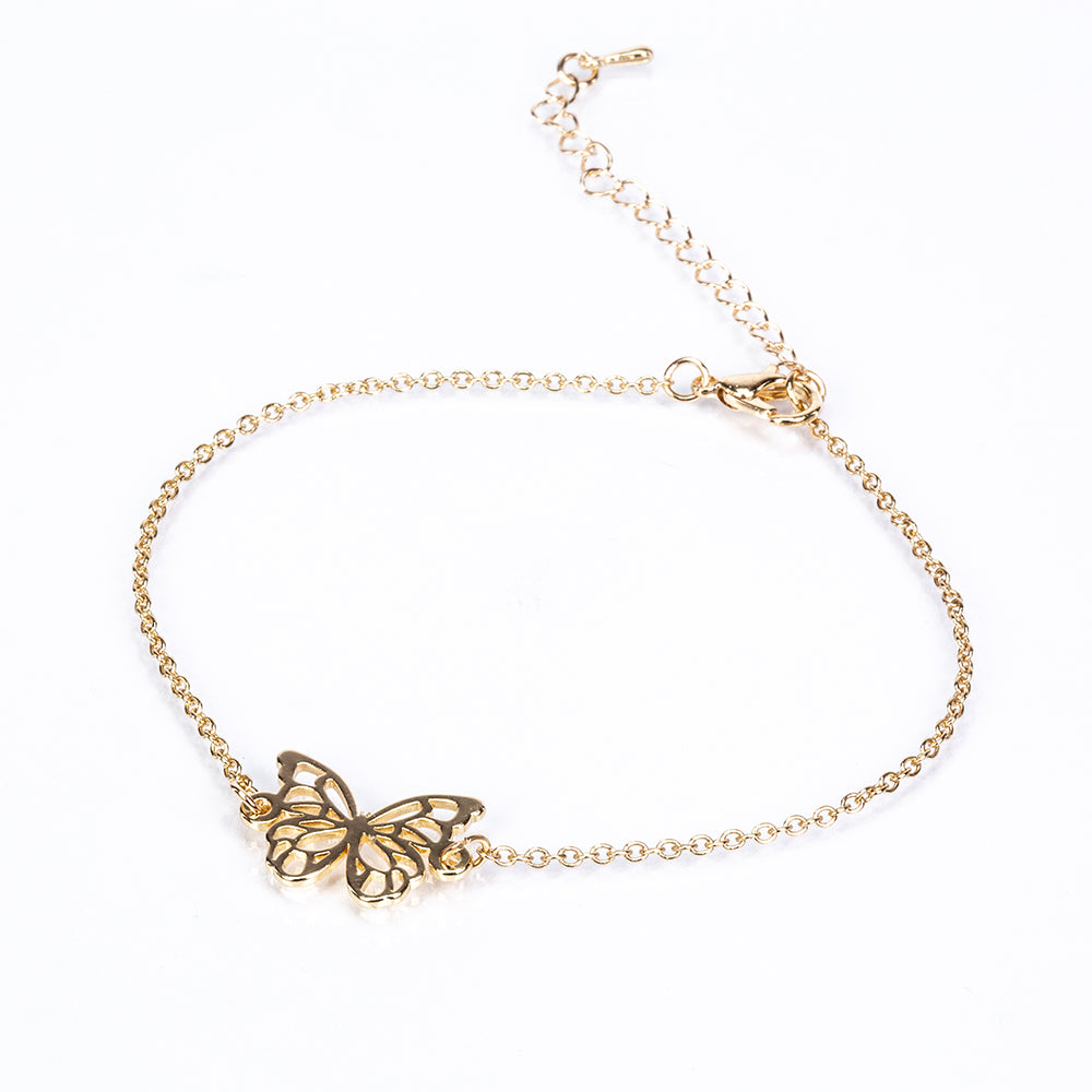 Arany tónusú Emporia Ötvözetű Szett ( Nyaklánc+Karkötő ) 3 