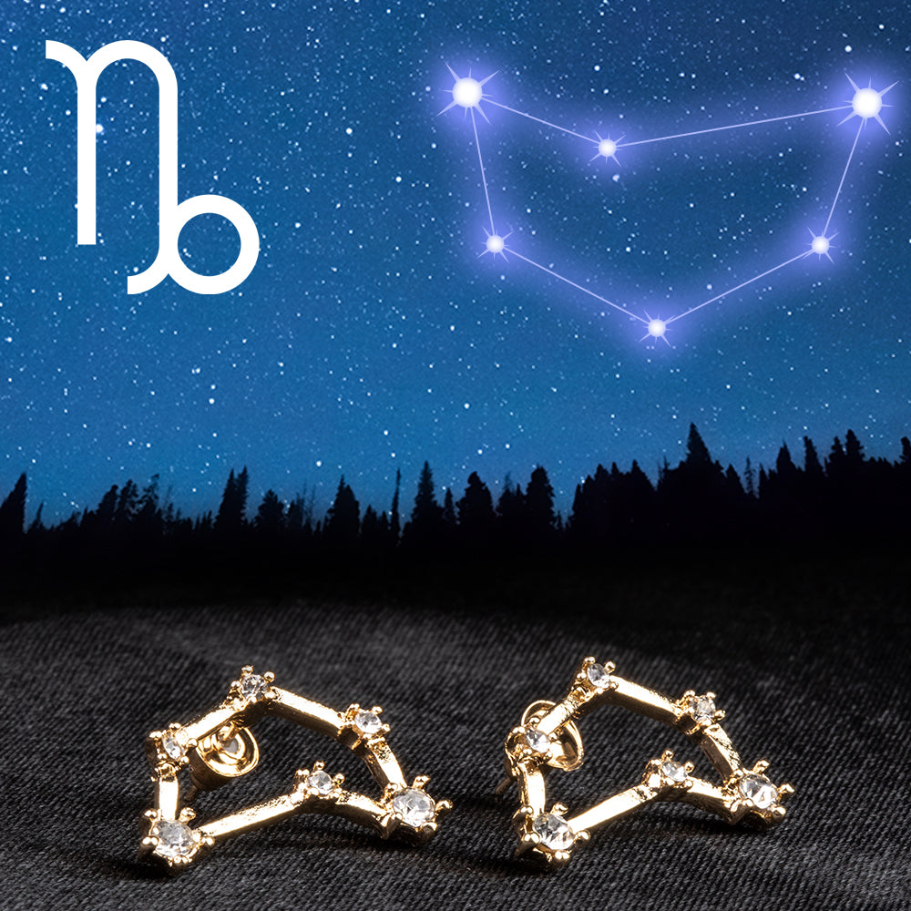 Bak Arany tónusú Emporia Ötvözetű Fülbevaló Fehér Emporia® Kristállyal 1 