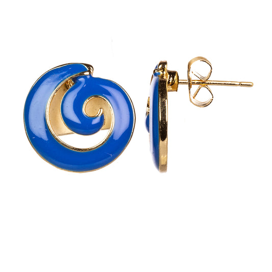 Arany tónusú Emporia Ötvözetű Szett Tűzzománccal ( Nyaklánc+Fülbevaló )