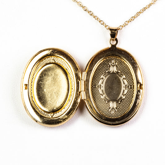 Nyaklánc angyali védelmező nyitható medállal