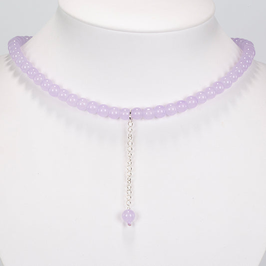 Ezüst Nyaklánc Jádéval