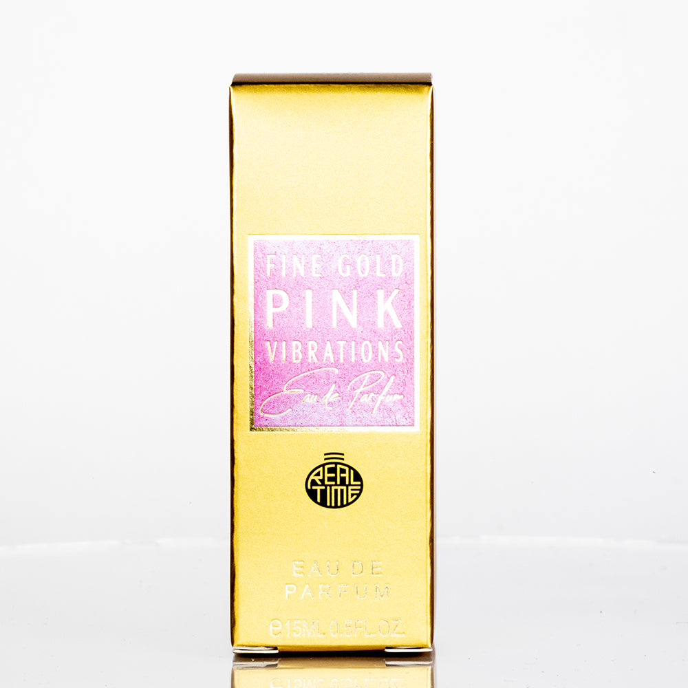 15ml EDP "FINE GOLD PINK VIBRATIONS" - gyümölcsös - citrusos illat