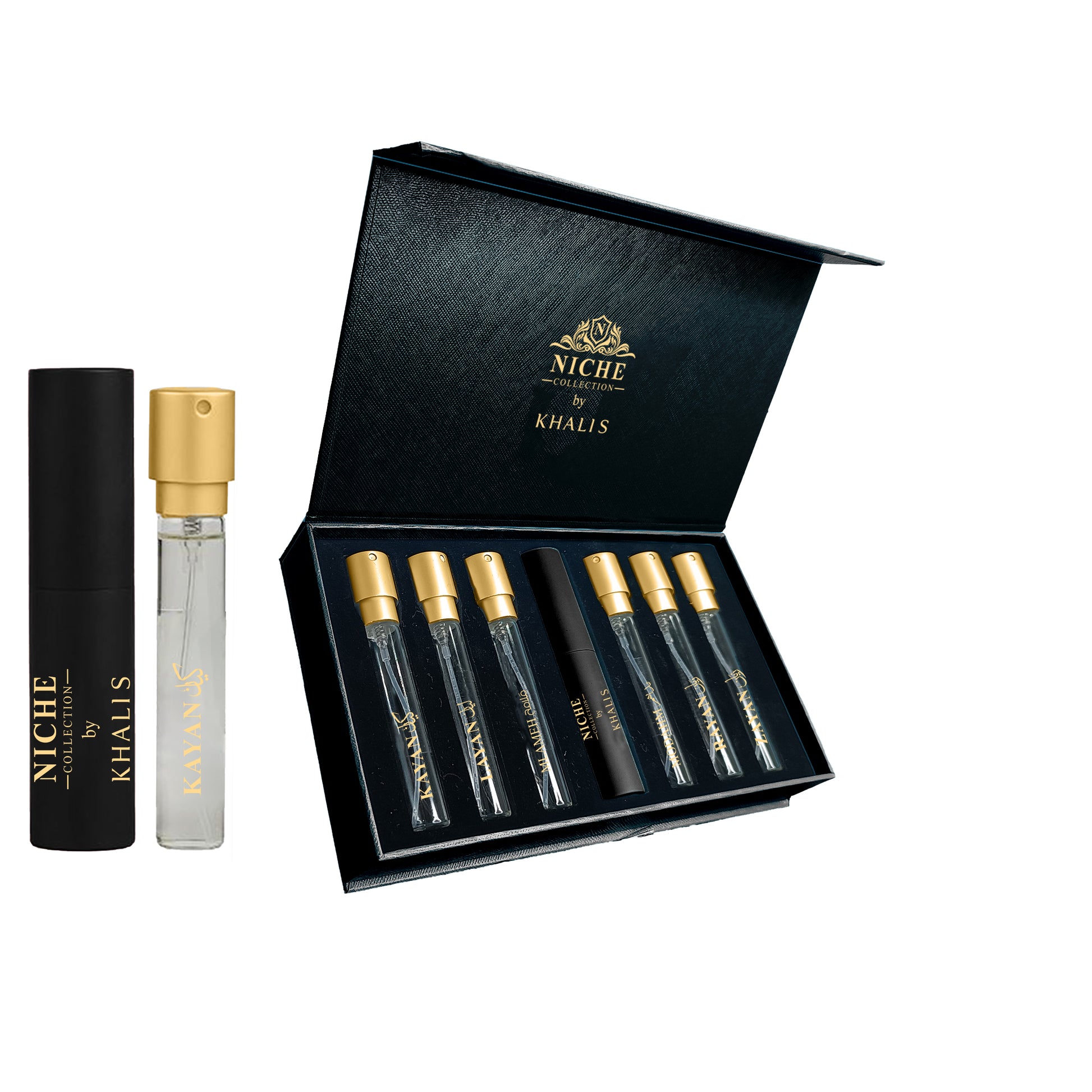 Black Niche Discovery Collection Kayan EDP 6 x 10 ml – gyümölcsös-fás uniszex illat 3 