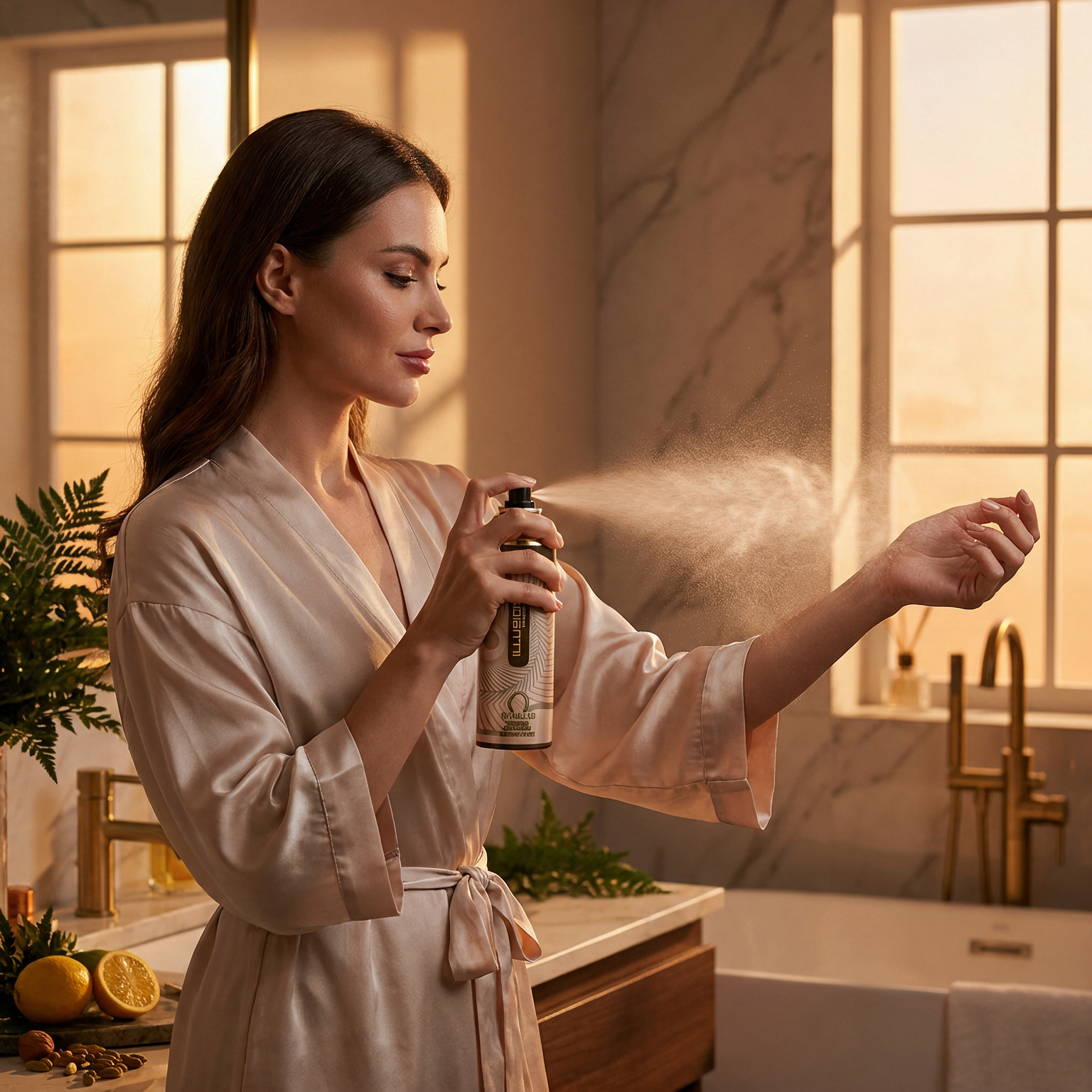 Illusion parfümös testspray 200 ml – citrusos-fűszeres uniszex illat 1 